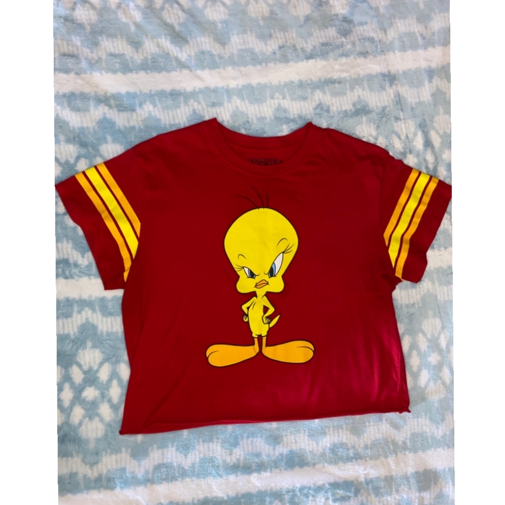 Red Tweety Croptop